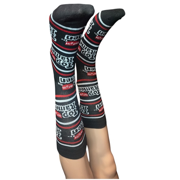 Top Ramen Noodles Soup Novelty Socks NWT - Picture 9 of 9